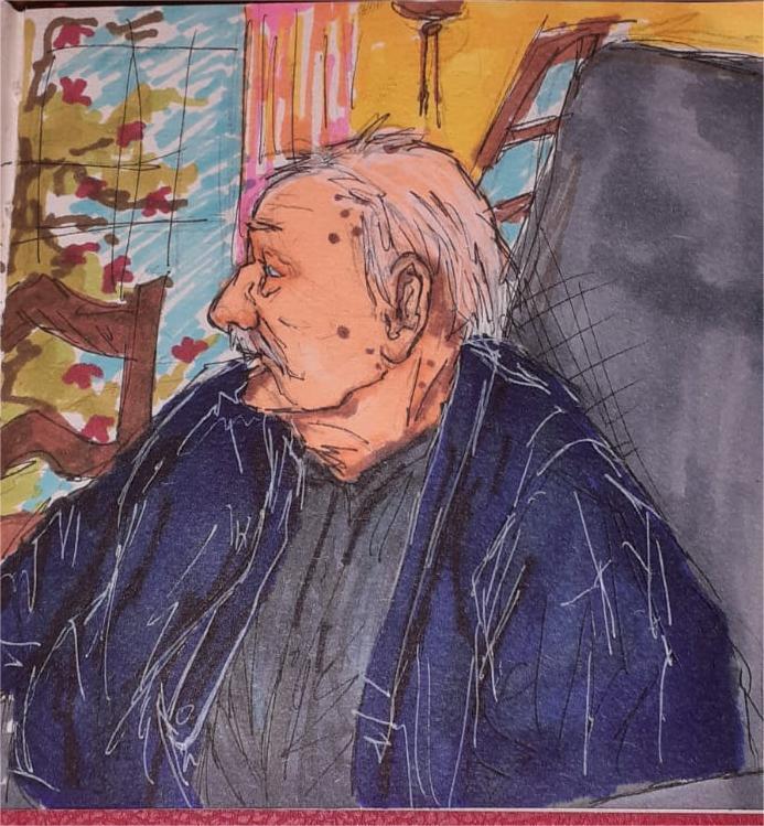 Cherished marker art