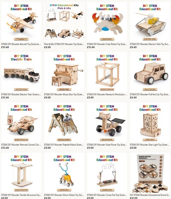 Wooden DIY Stem Kits image