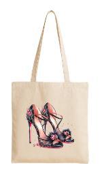 shoe tote handmade personalised design